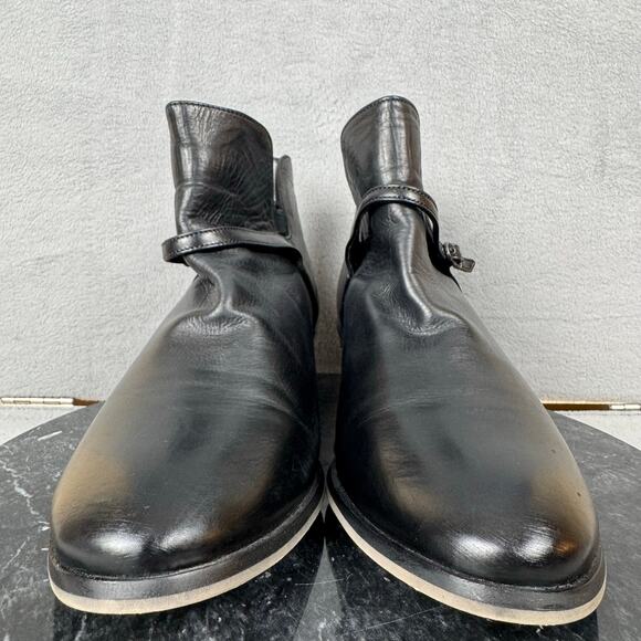 Sam Edelman Palmer Bootie Black Leather Pull On Women’s Size 9 US - Picture 2 of 8